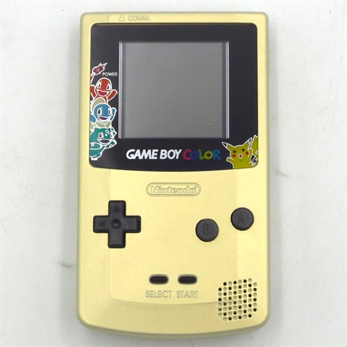Gameboy Color - Custom Gold - Console - SNR EPIC-CP-0035 (A Grade) (Used)